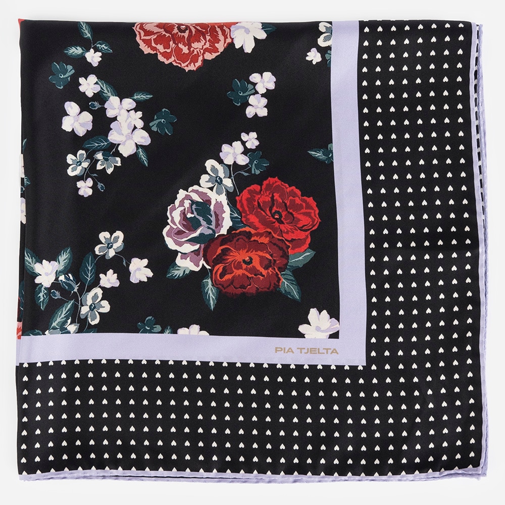 Trois Silk Scarf - Multi