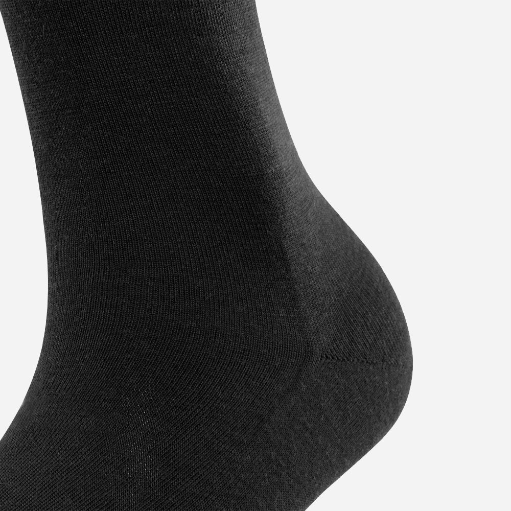 Soft Merino Knee High - Black