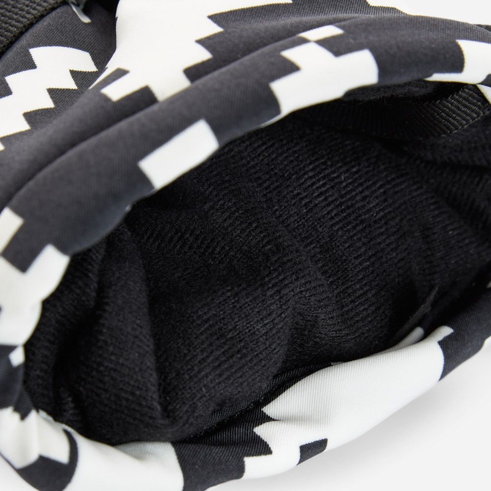 Davos Mitts - Houndstooth Black/ Snow White