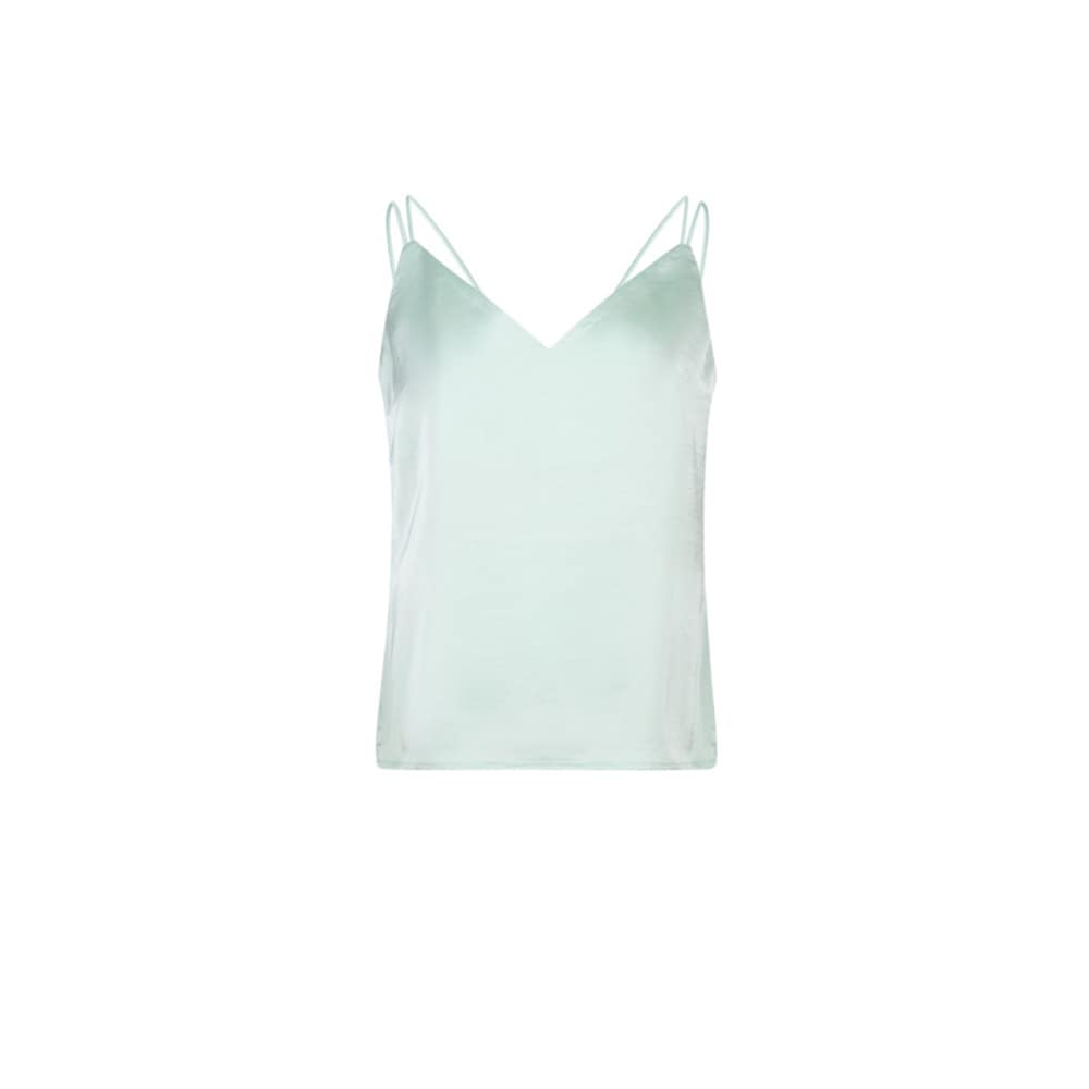 Obu Satin Singlet - Pistachio