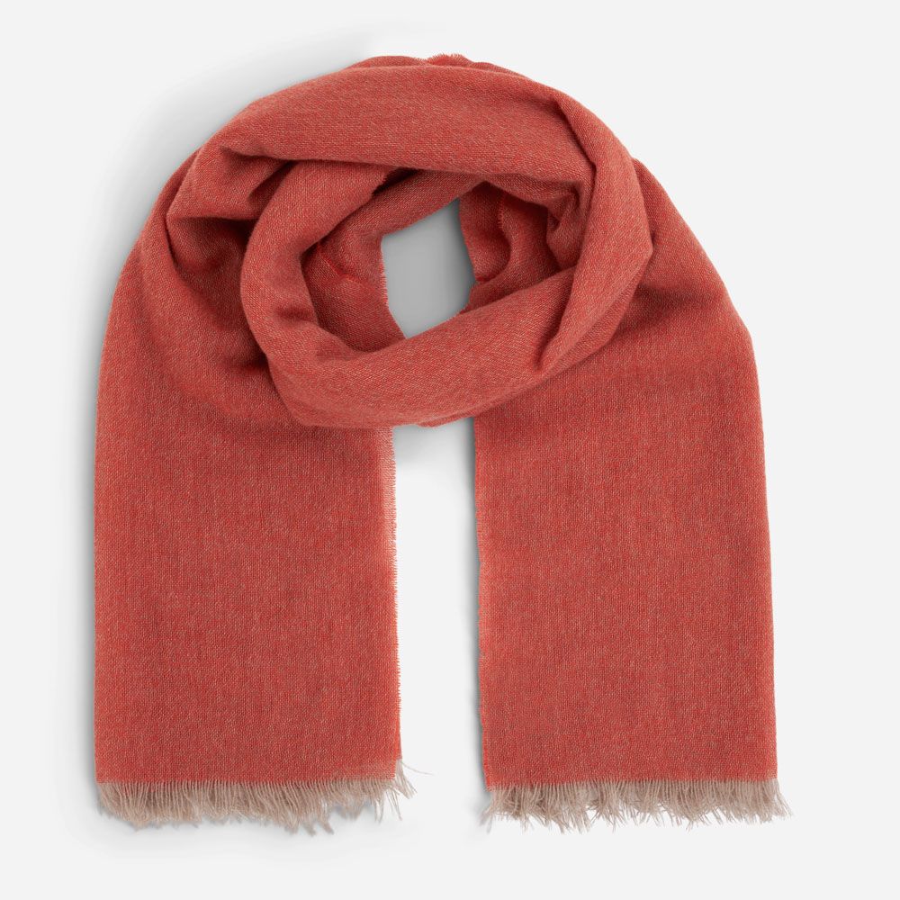 Cashmere Scarf - Orange