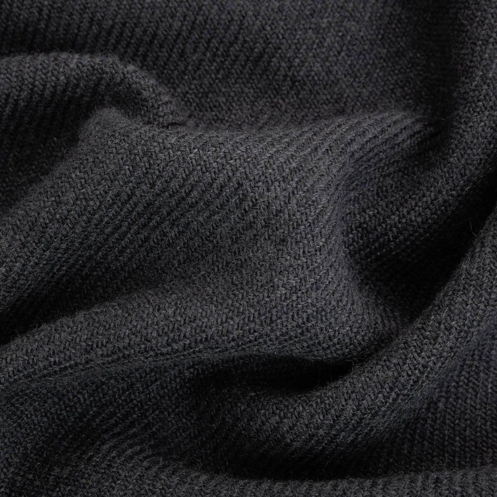 Lana Wool Scarf - Dark Grey