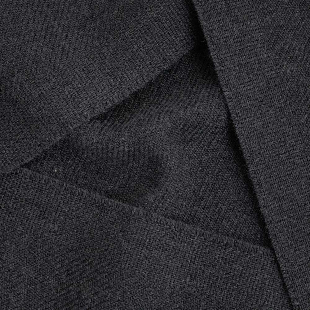 Lana Wool Scarf - Dark Grey
