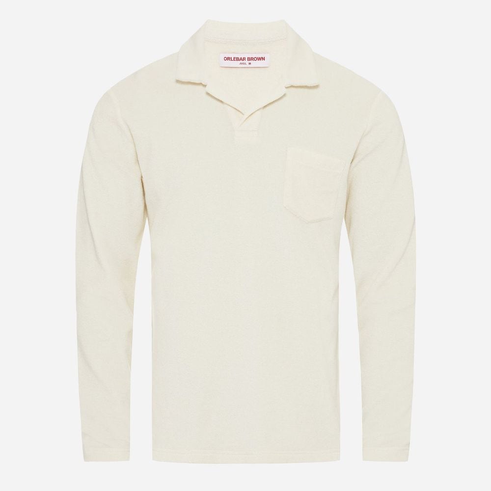 Terry Towelling Long Sleeve - Cashew