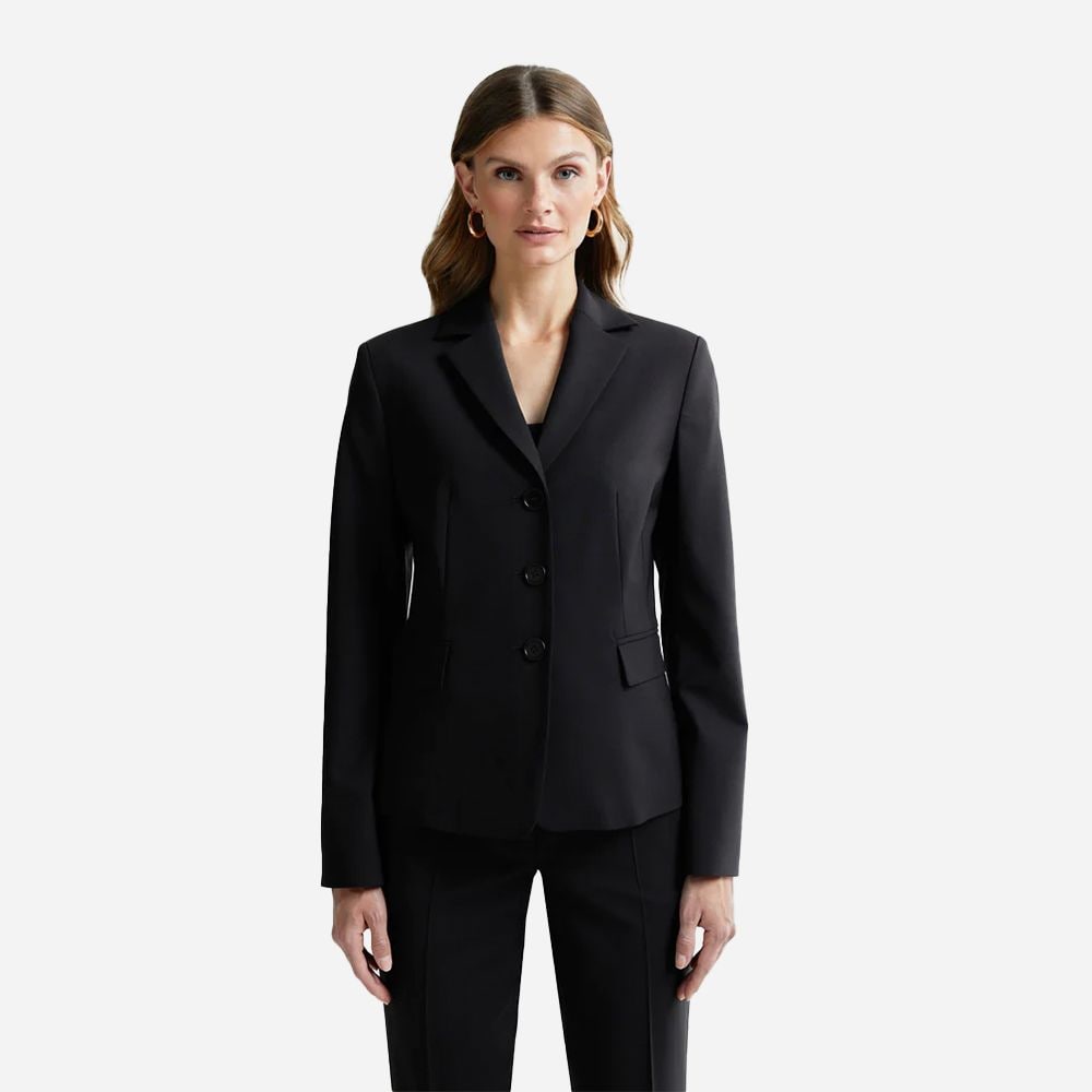 Dana Wool Blazer - Black