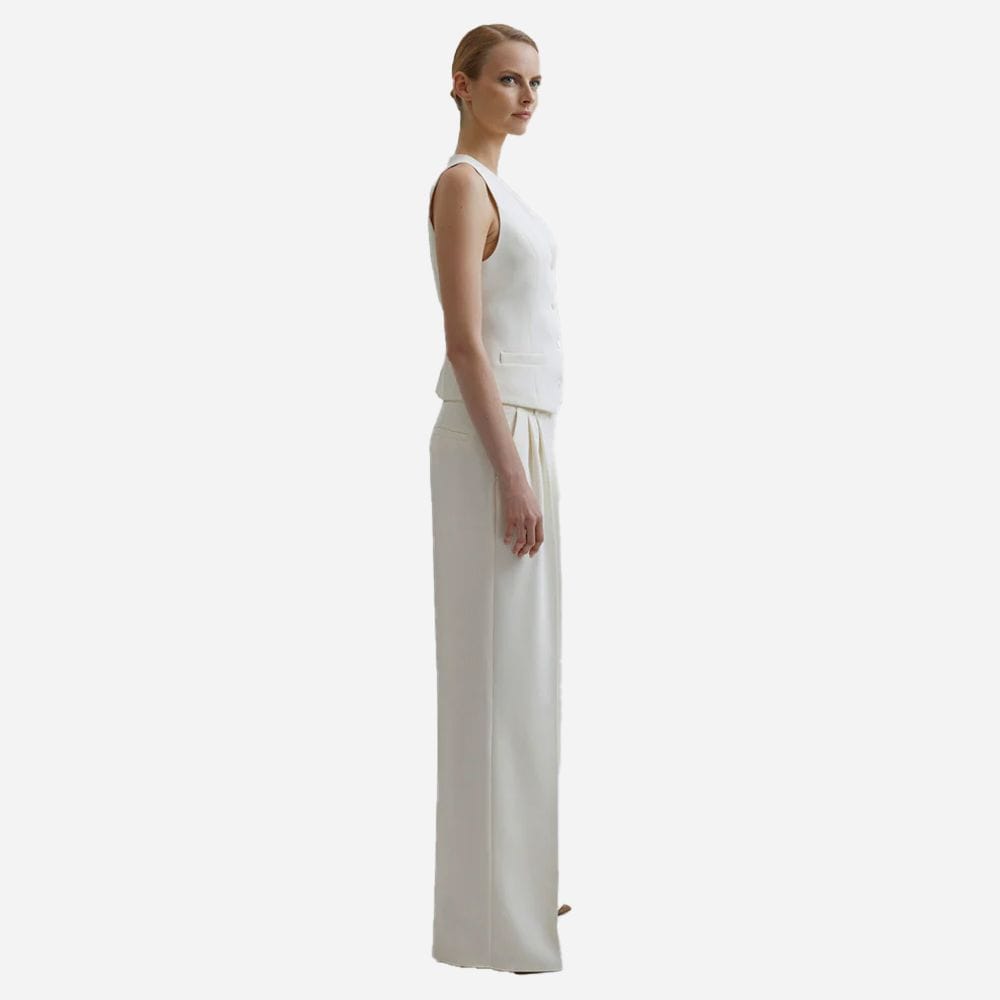 Gytta Trousers - Chalk White