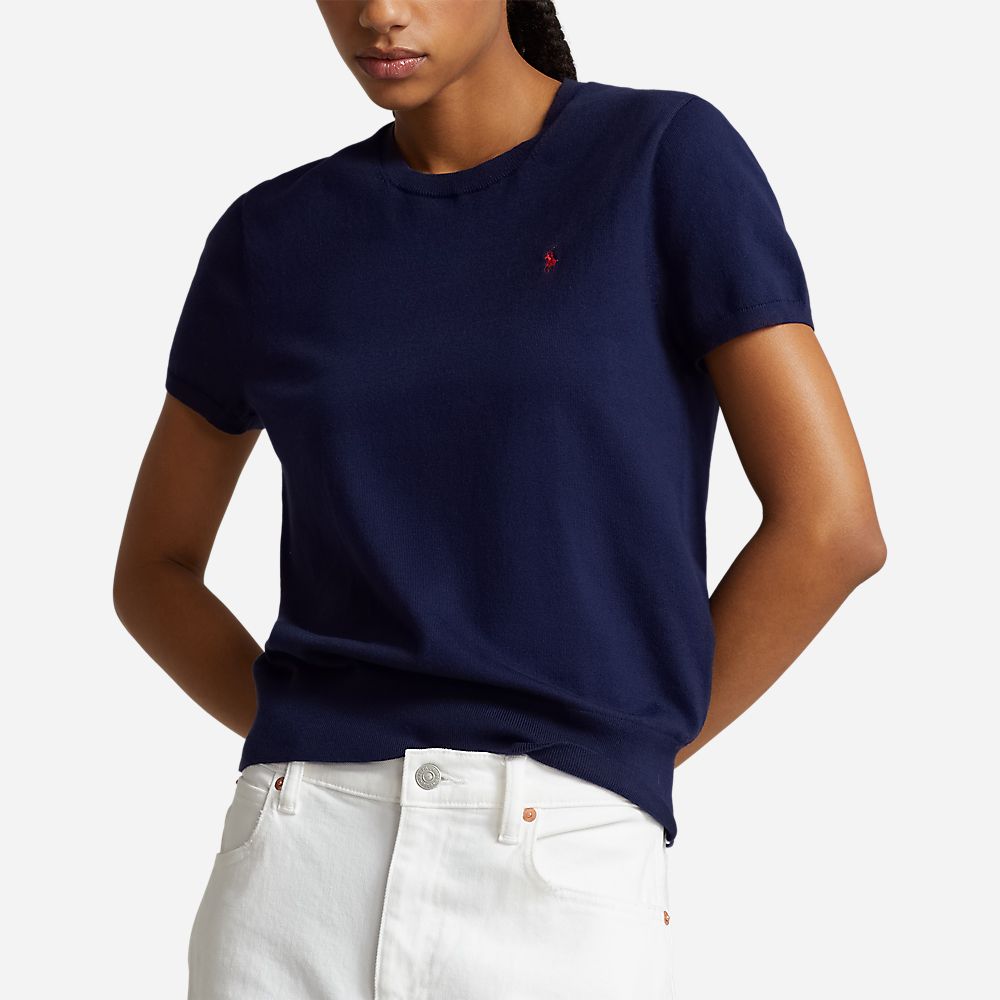 Navy short deals sleeve jumper