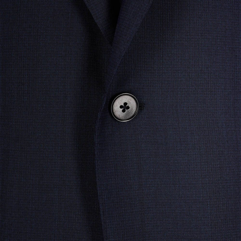2 Pieces Suit Structure - Navy Solid