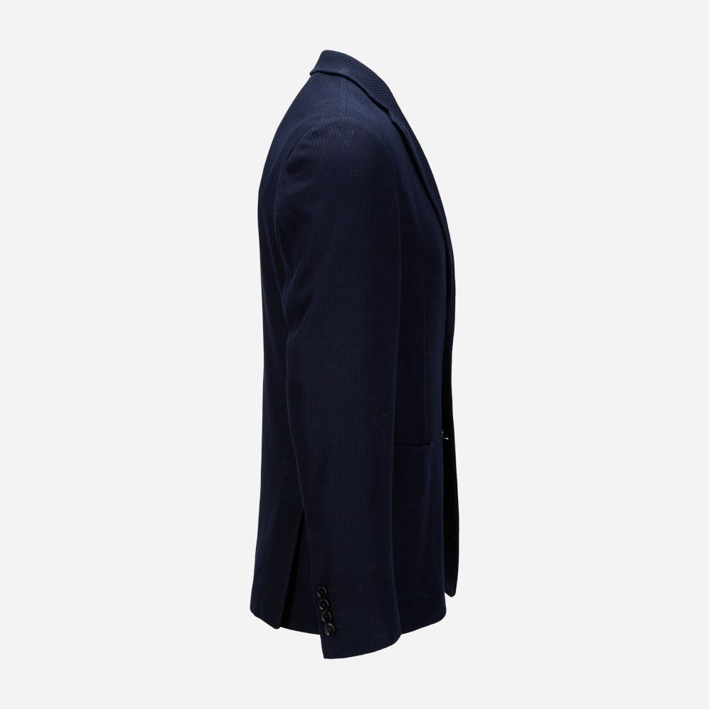 Cotton Blazer - Navy