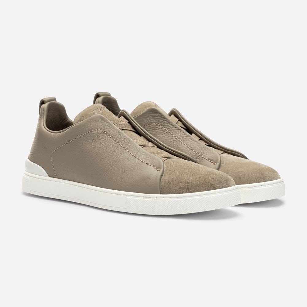 Triple Stitch - Medium Beige