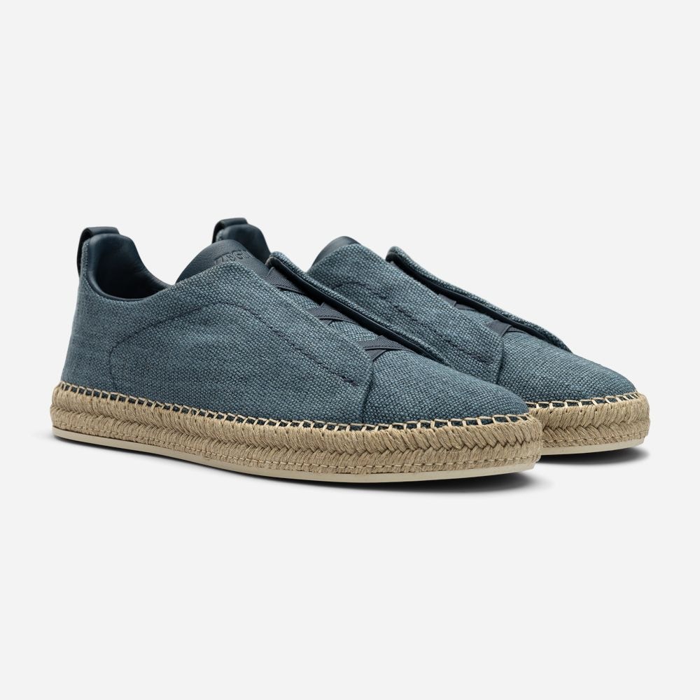 Triple Stitch - Medium Blue