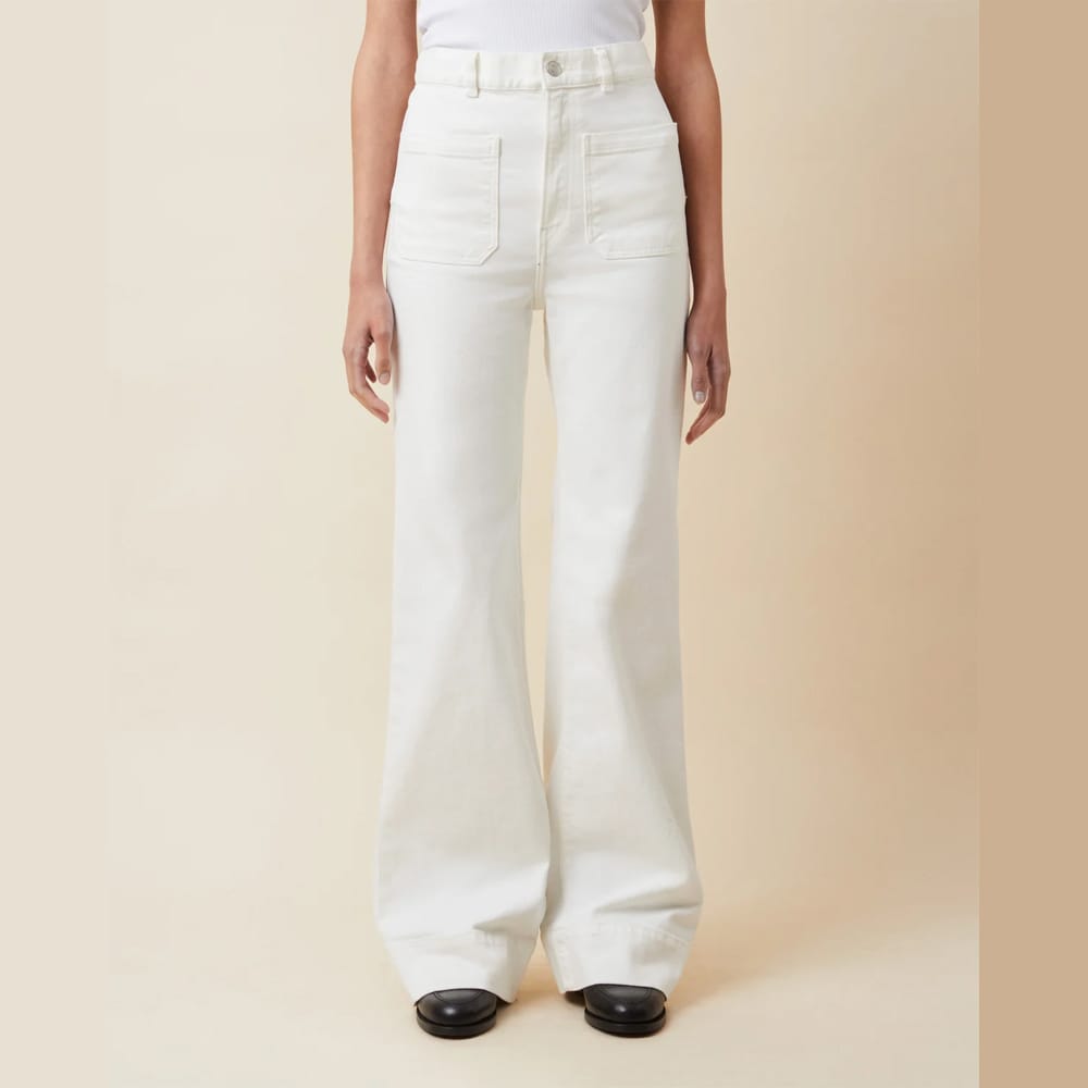 St Monica Jeans - Natural White