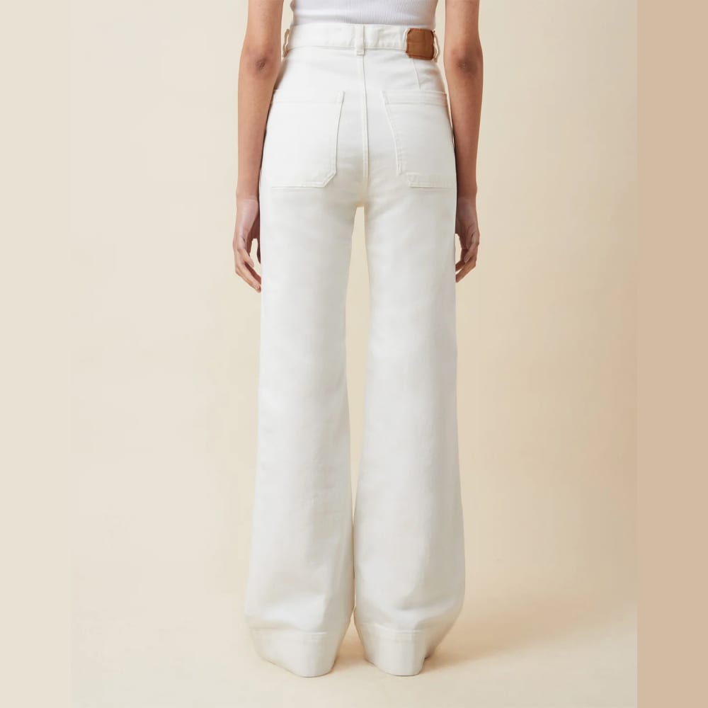St Monica Jeans - Natural White