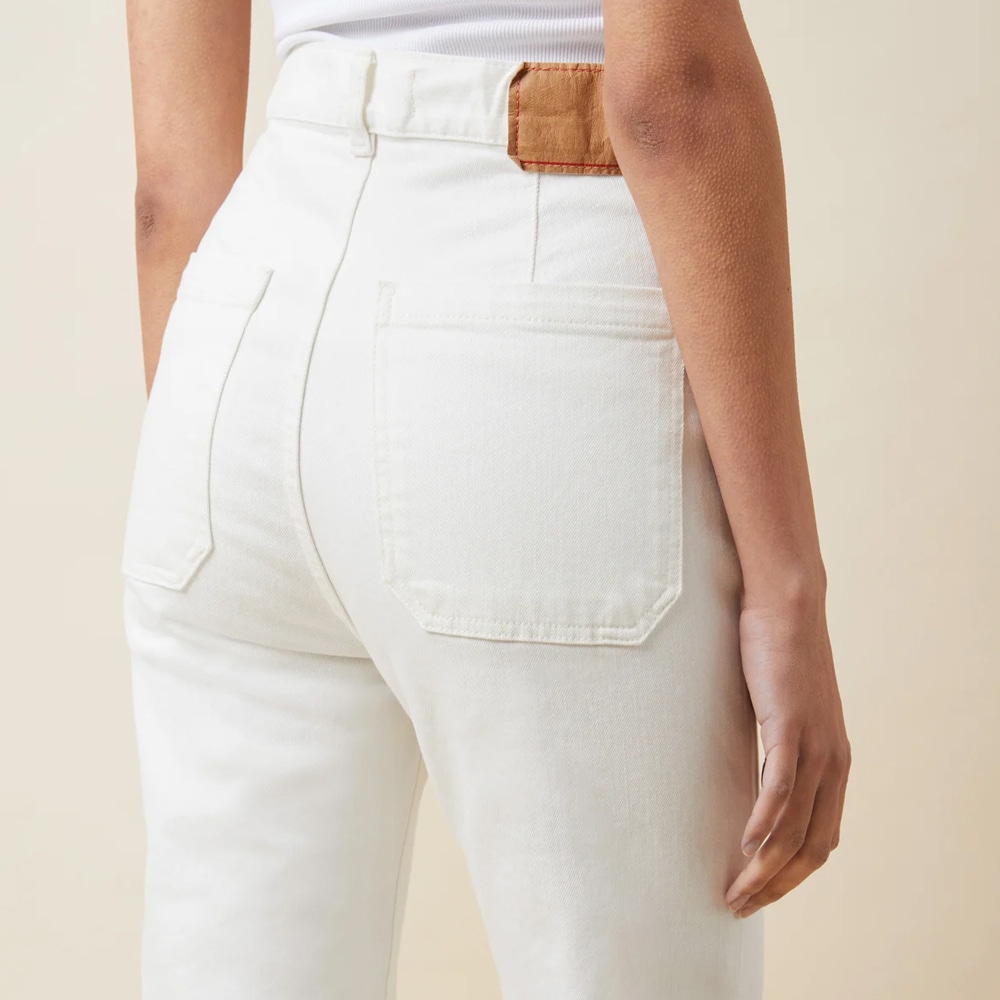 St Monica Jeans - Natural White