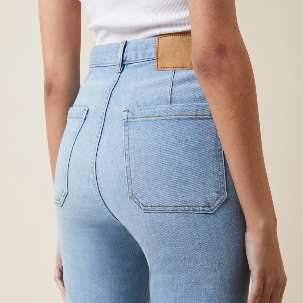 St Monica Jeans - Azurina Blue