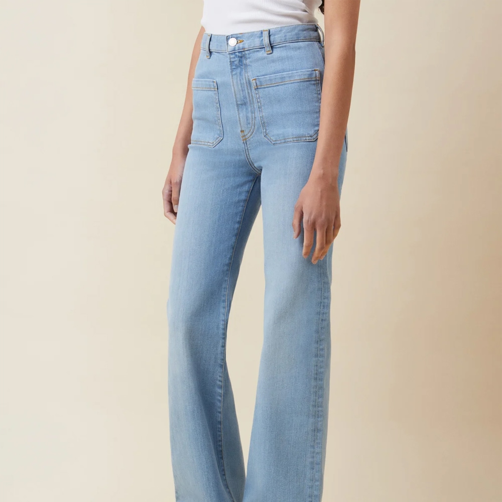 St Monica Jeans - Azurina Blue