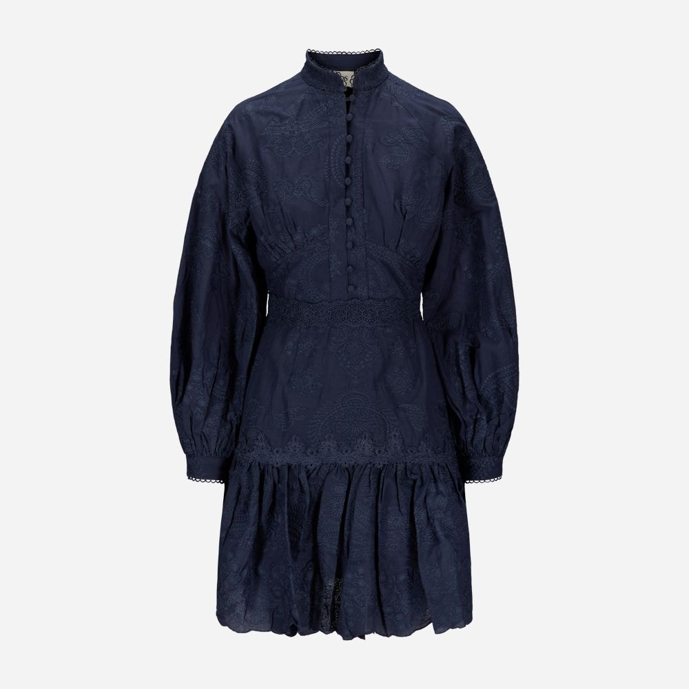 Amora Mini Dress - Indigo