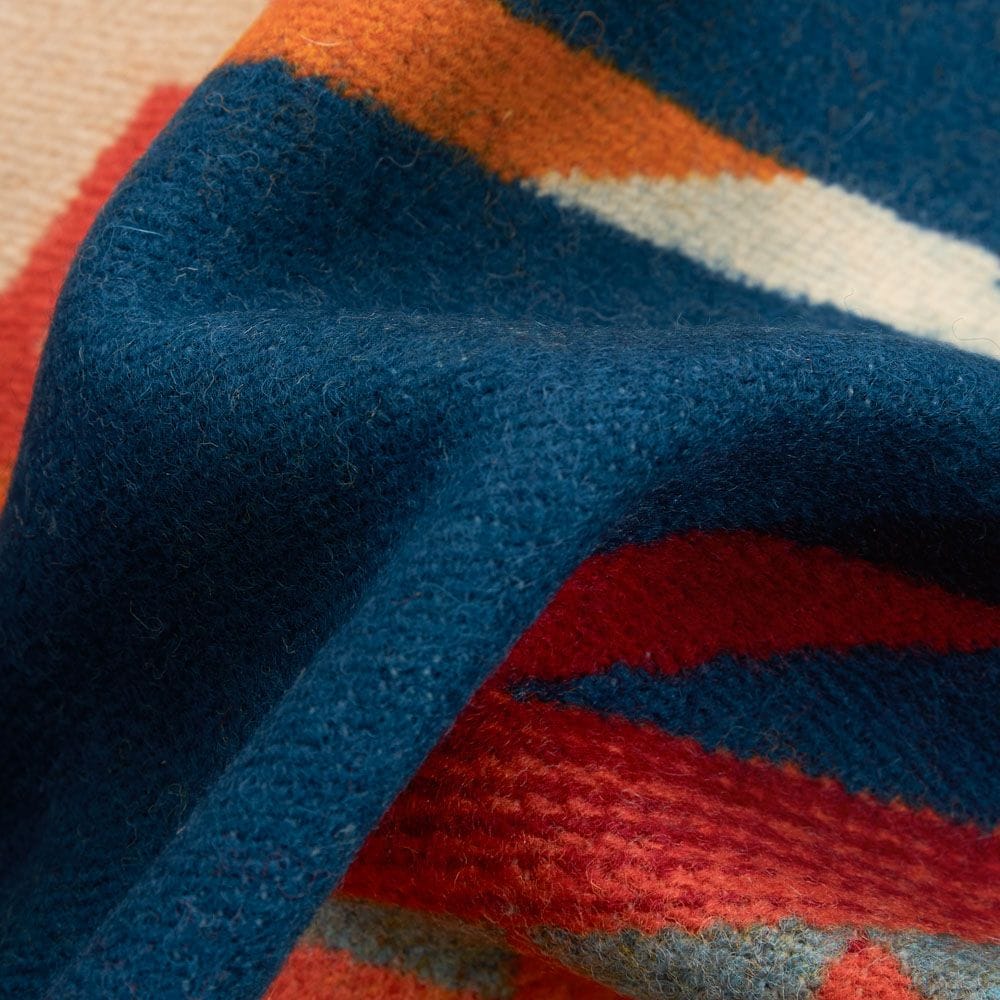 Jacquard Unnapped Robe - Fire Legend Sunset