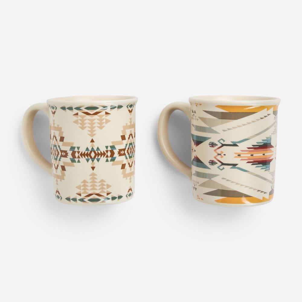 12 Oz Ceramic Mug Set Of 4 - High Desert Collection