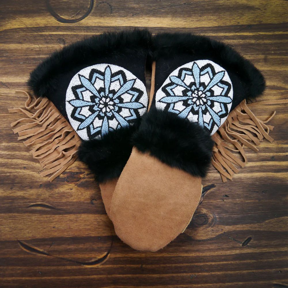 Long Cuff Mittens - Leon