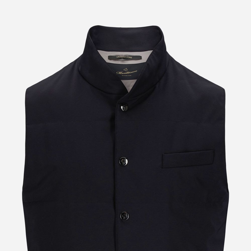 Gilet Buttons - Dark Blue