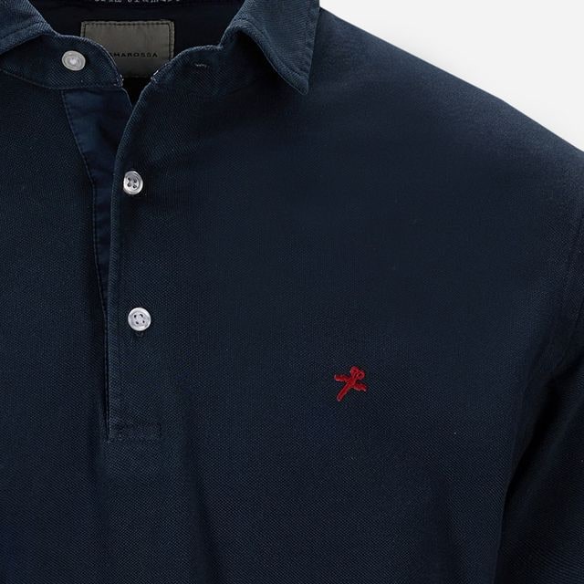 Cris Polo Long Sleeve - Navy