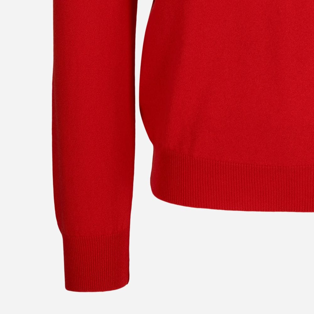 Crew Neck Cashmere - Orange