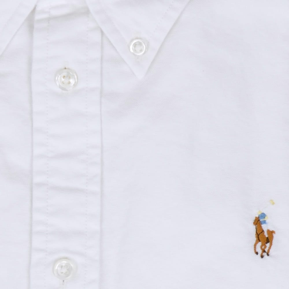 Custom Fit Oxford Shirt - White