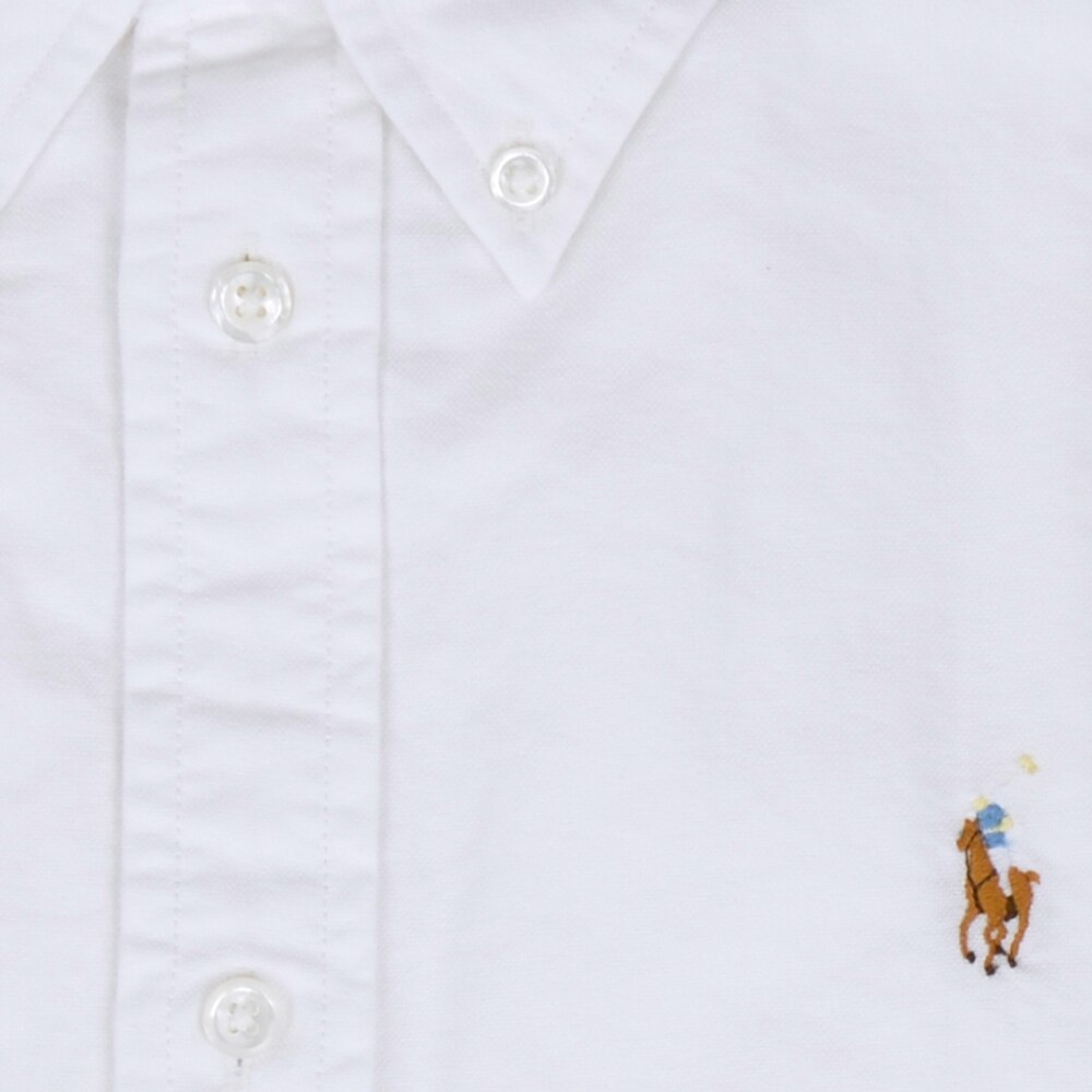 Custom Fit Oxford Shirt - White