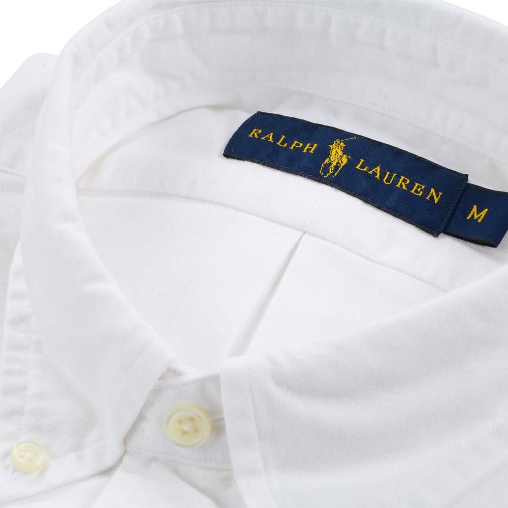 Custom Fit Oxford Shirt - White