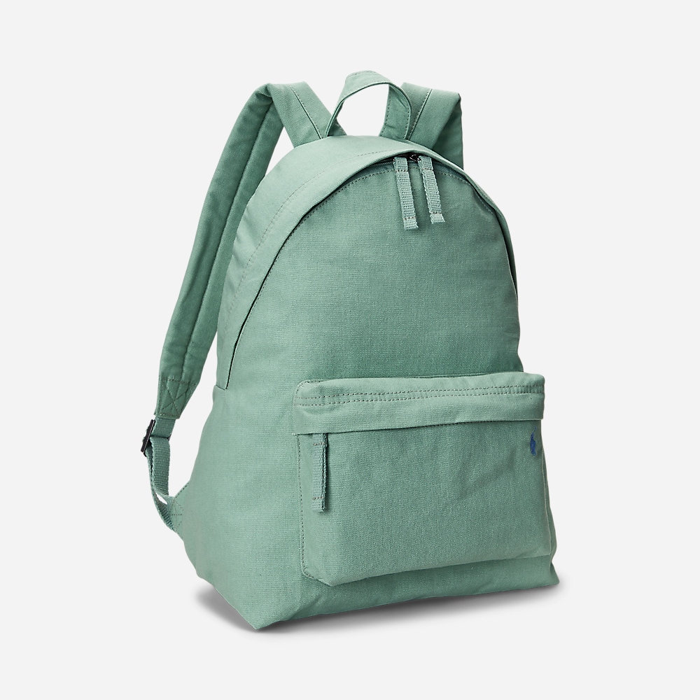 Canvas Backpack - Faded Mint