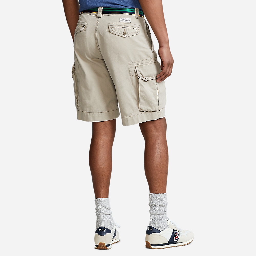 Classic Fit Twill Cargo Short - Hudson Tan