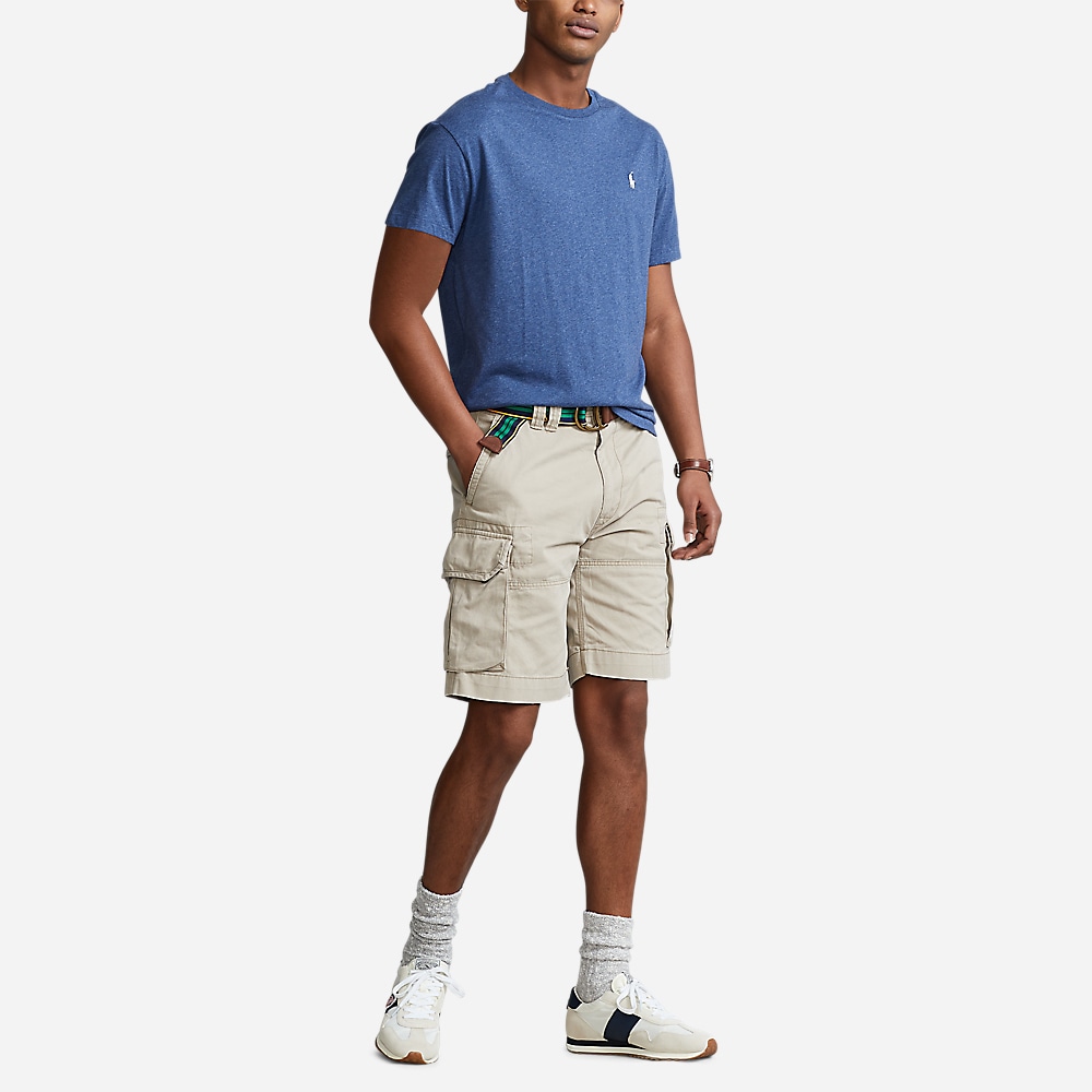 Classic Fit Twill Cargo Short - Hudson Tan