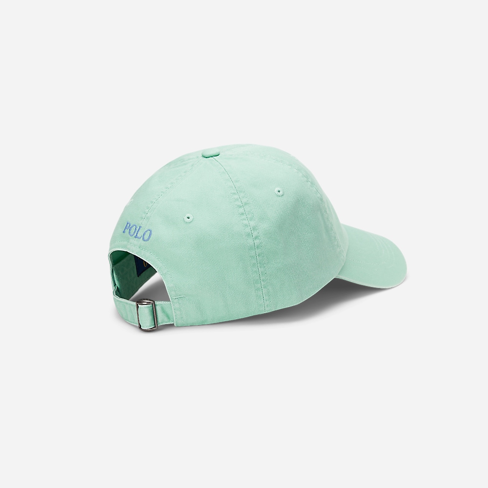 Cotton Chino Ball Cap - Celadon