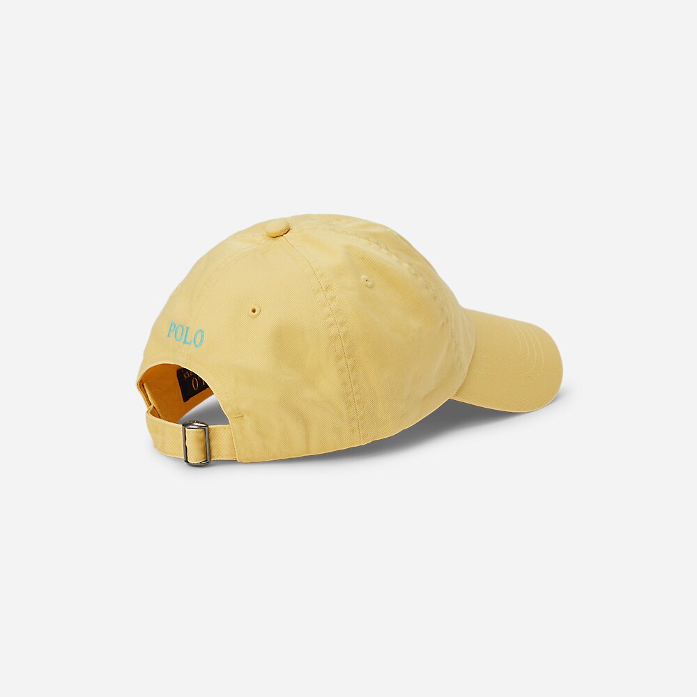 Cotton Chino Ball Cap - Corn Yellow