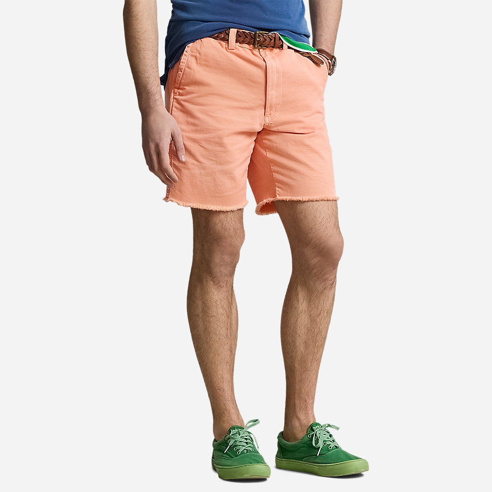 Salinger Straight Fit Chino Short - Poppy