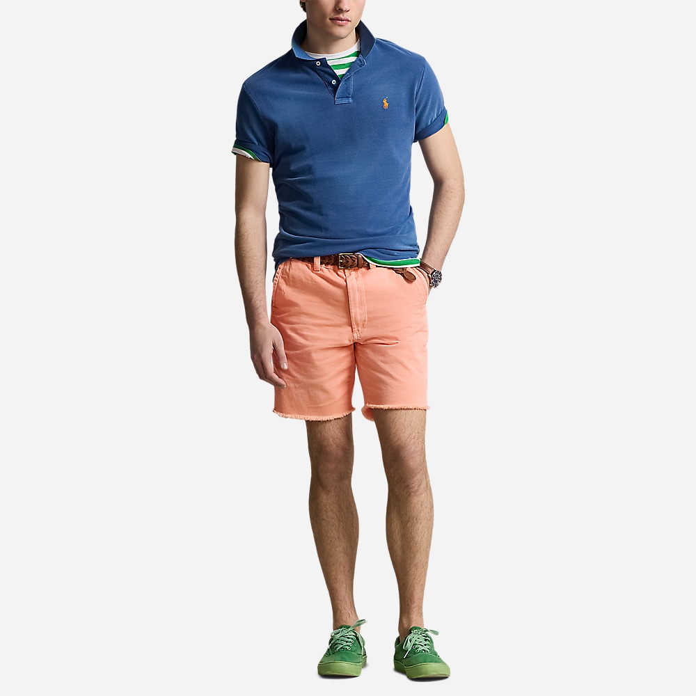 Salinger Straight Fit Chino Short - Poppy