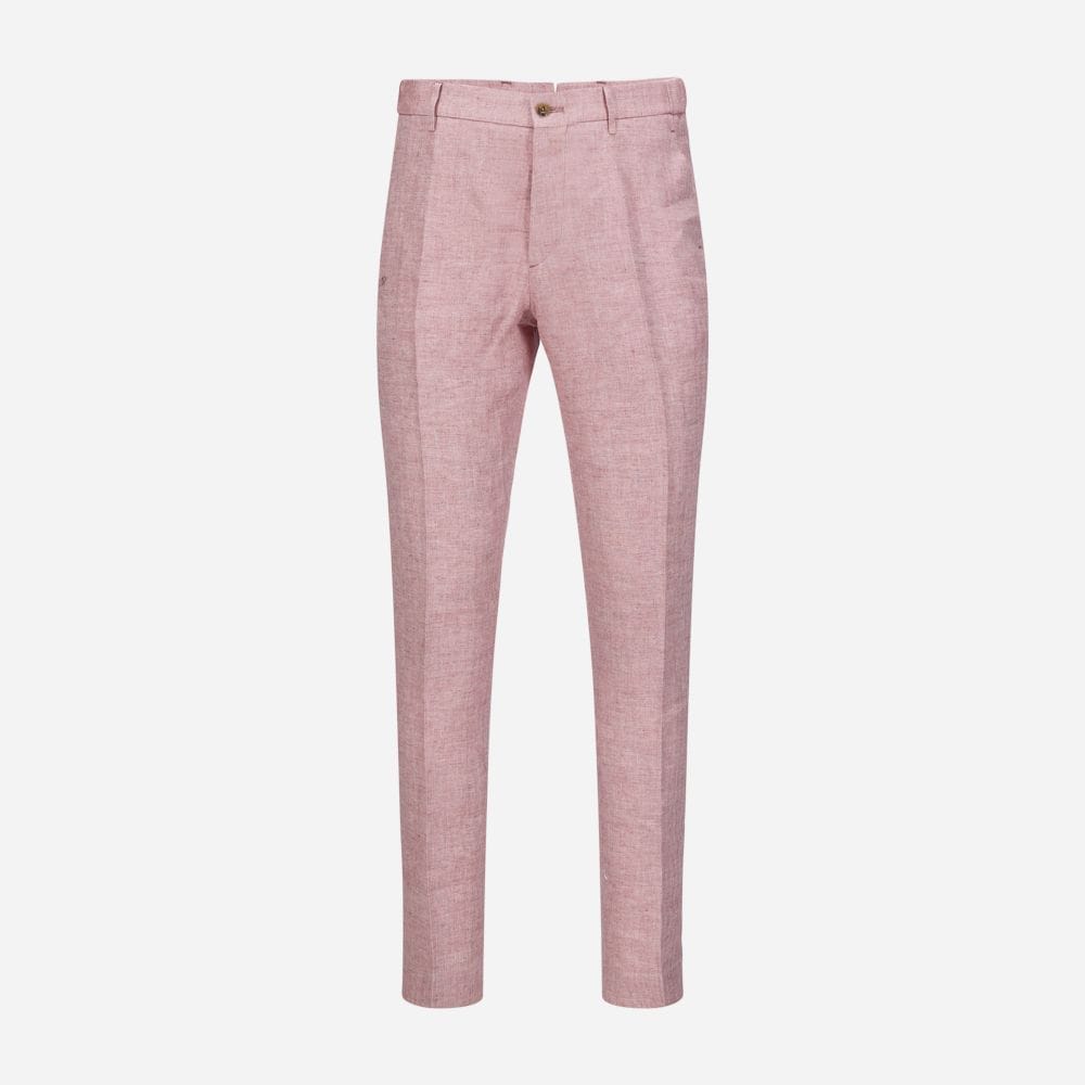 Morello Elax Linen Pant - Rose