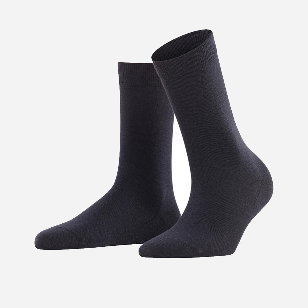 Soft Merino Sock - Black