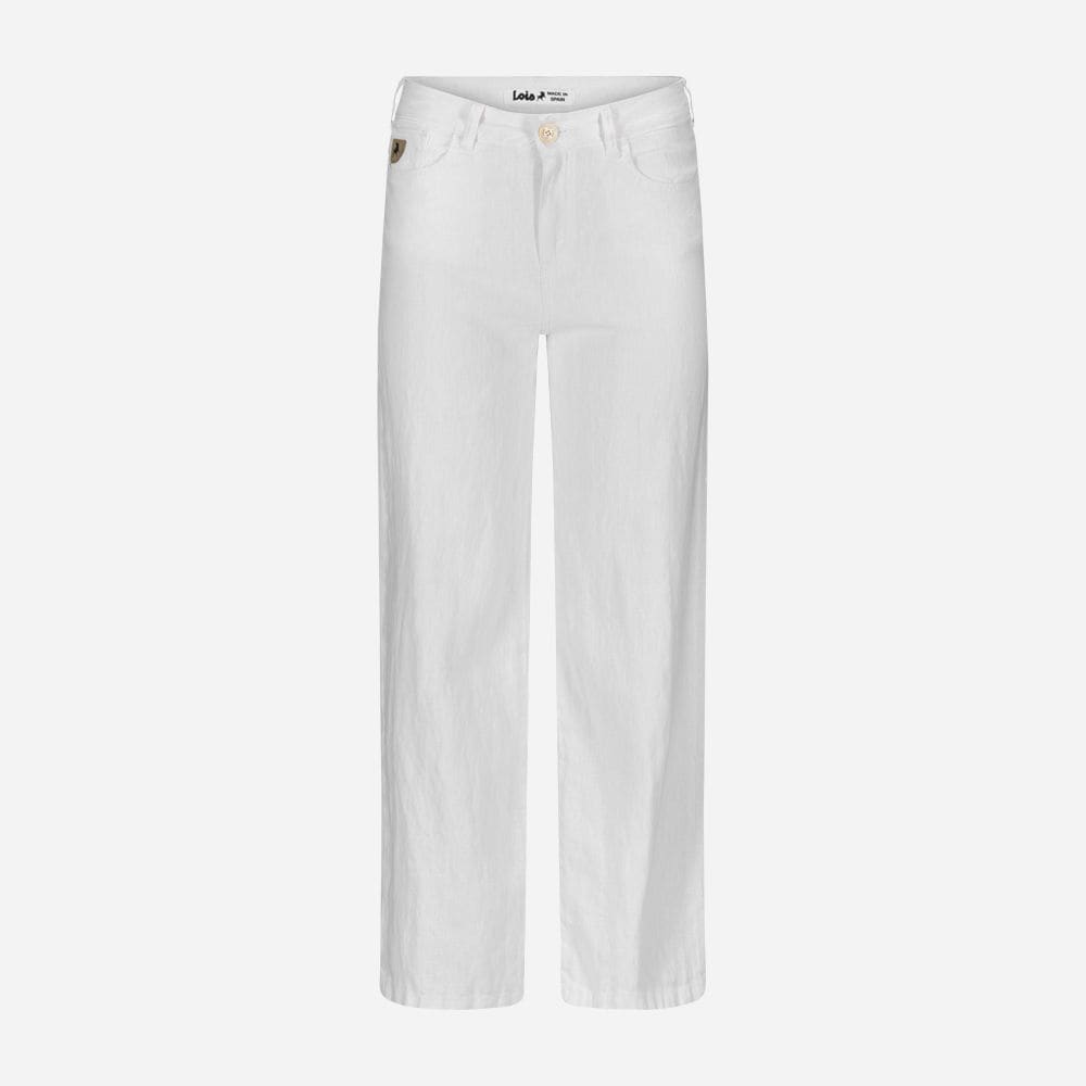 Culotte Linen - White