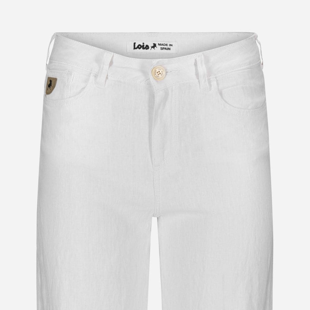 Culotte Linen - White