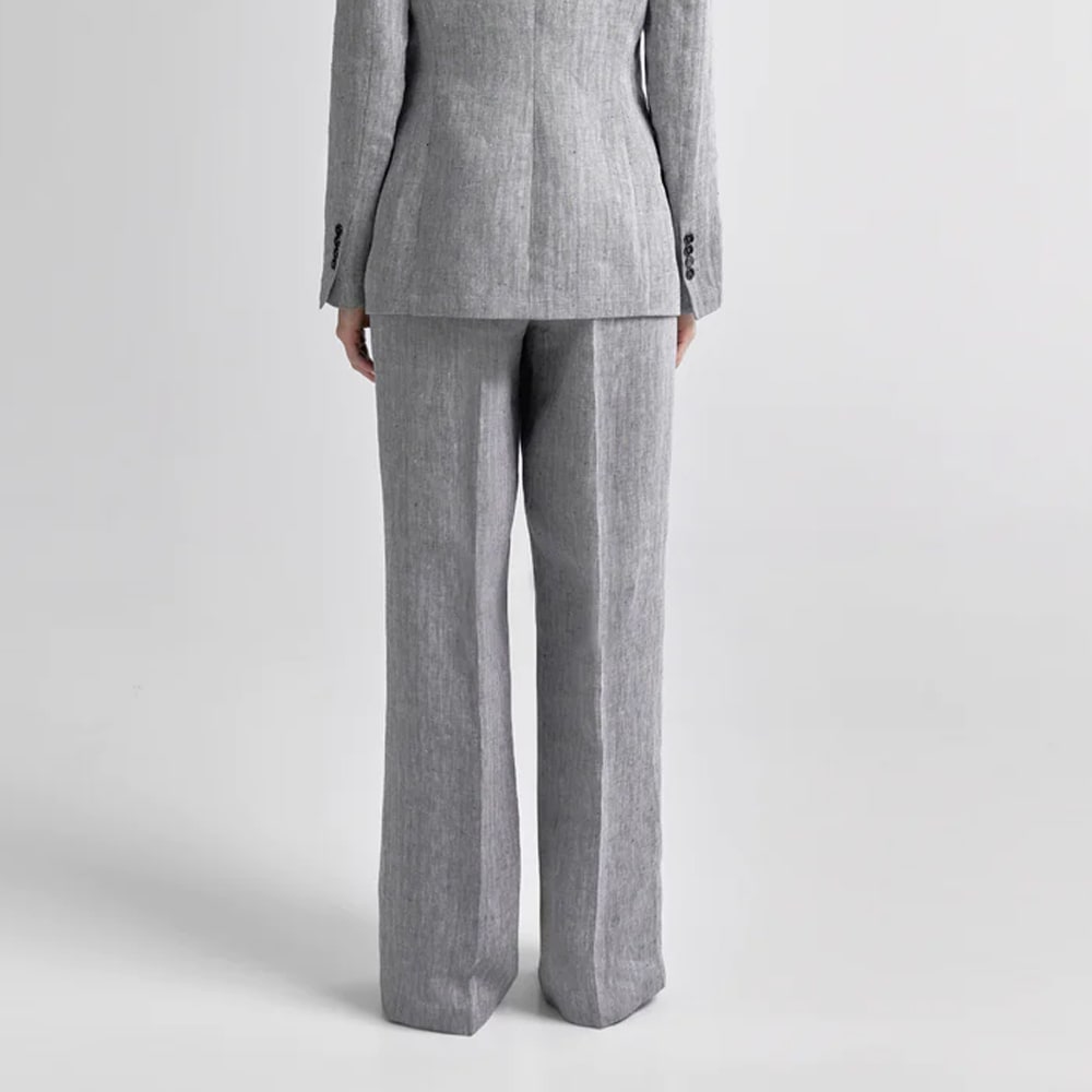 Gytta Trousers - Black Herringbone