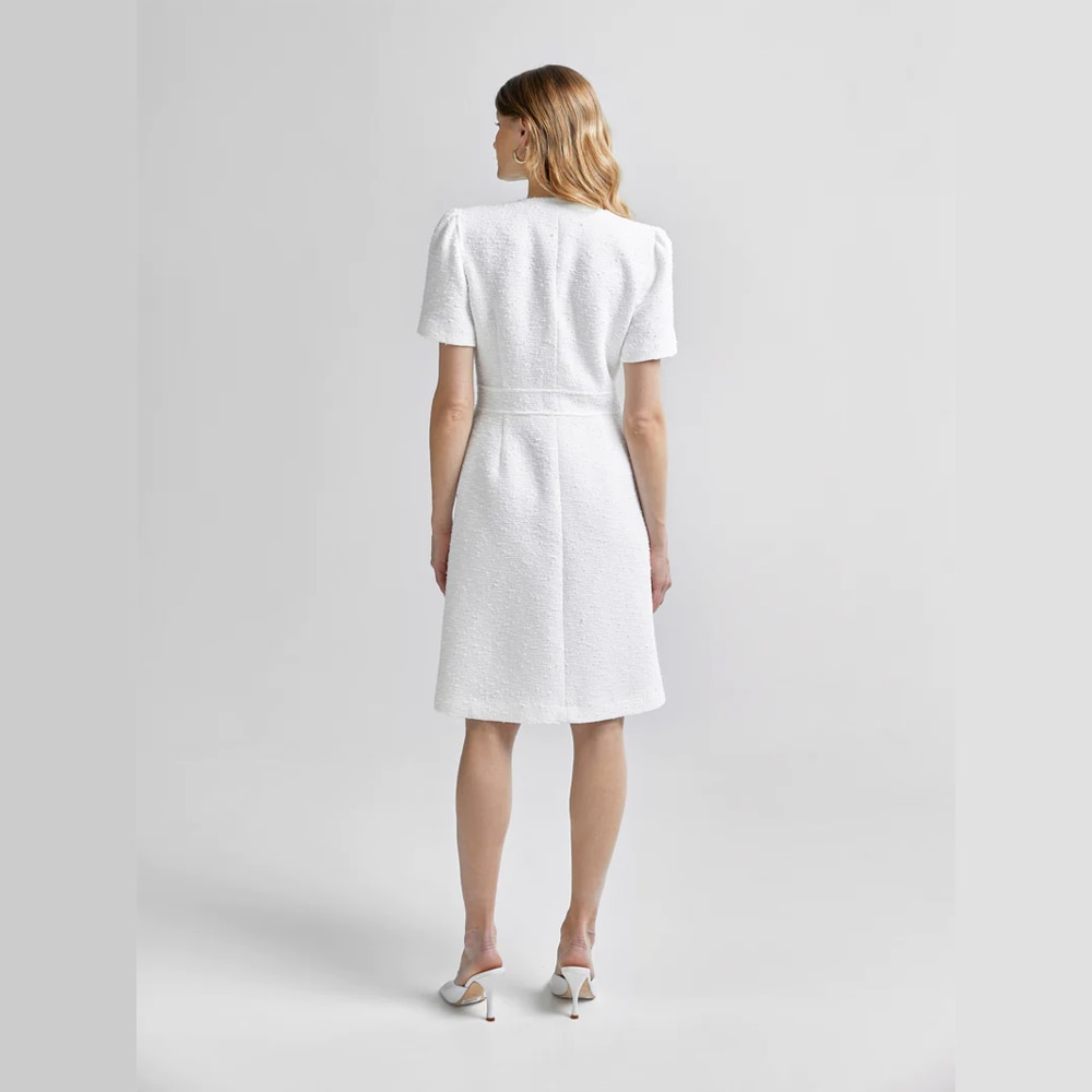 Elinor Dress - White