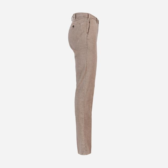 Cotton-Linen Pant - Taupe