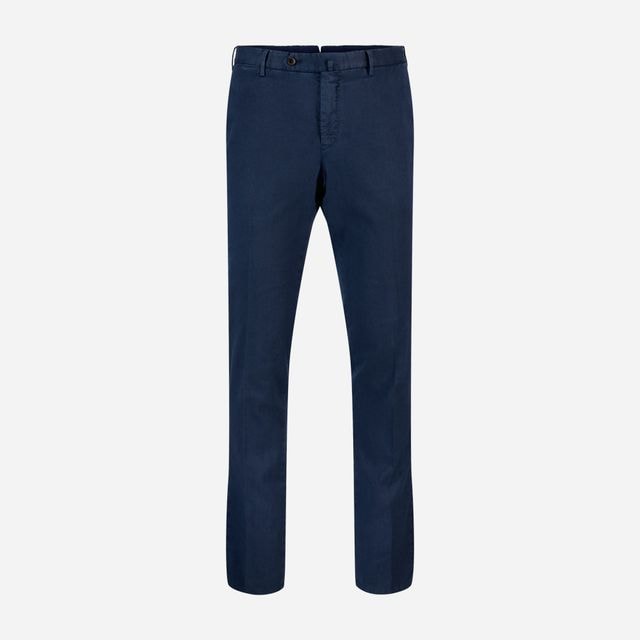 Cotton-Linen Pant - Navy