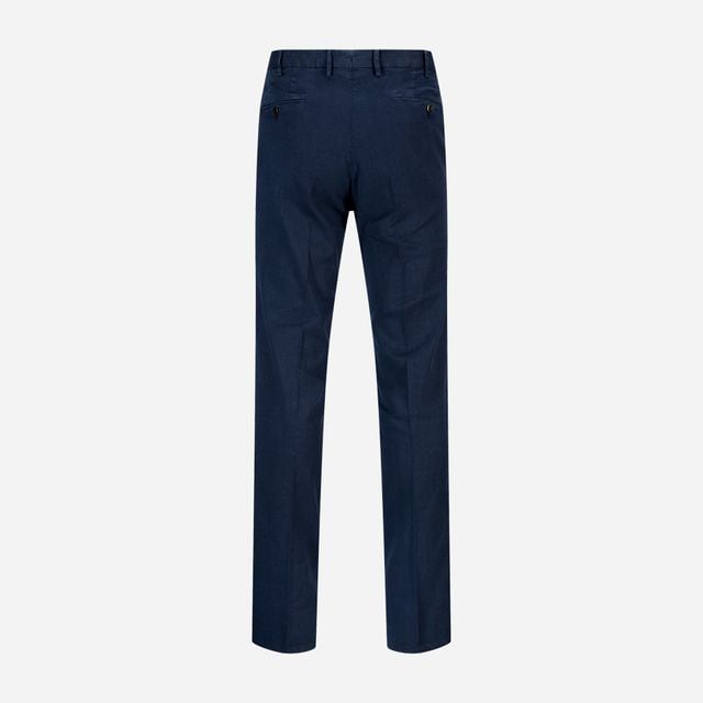 Cotton-Linen Pant - Navy