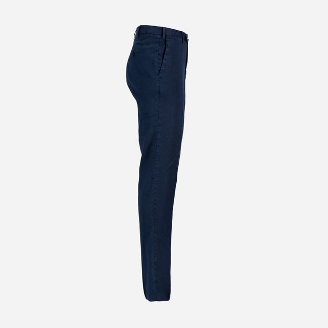 Cotton-Linen Pant - Navy