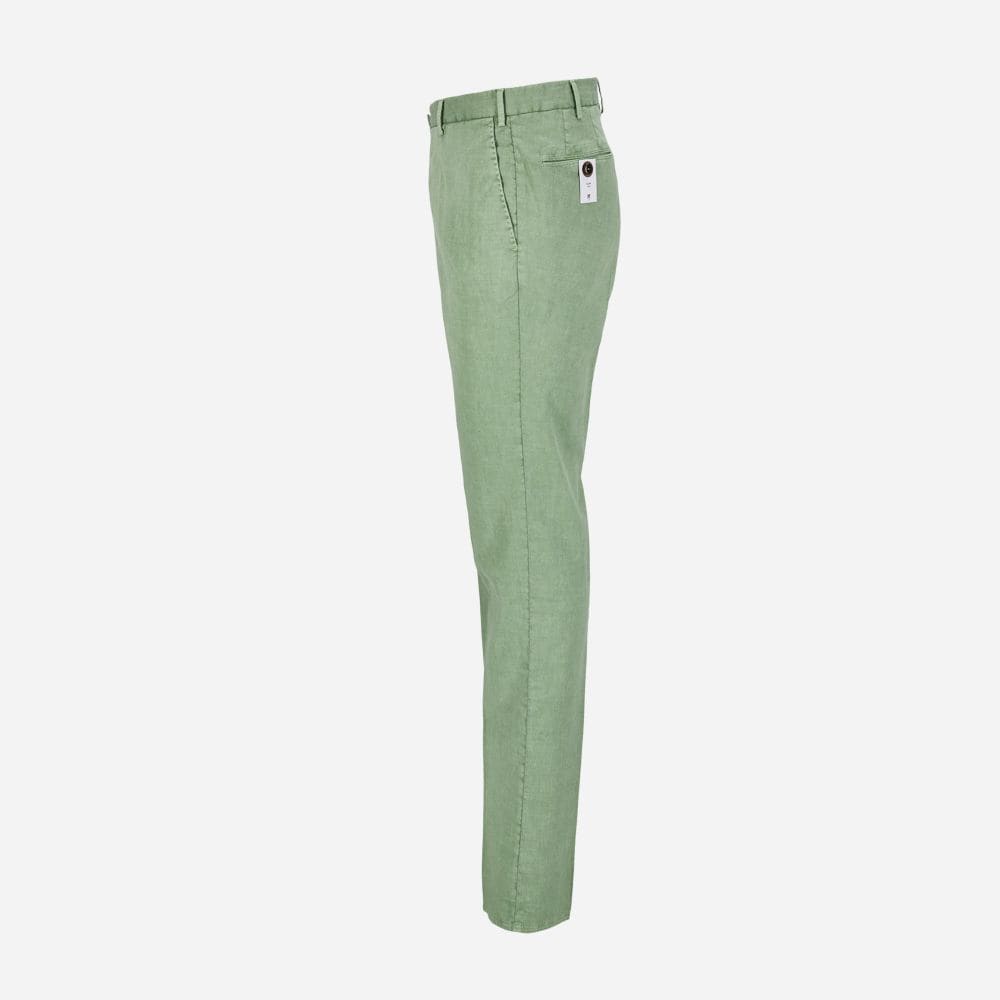 Cotton-Linen Pant - Lime