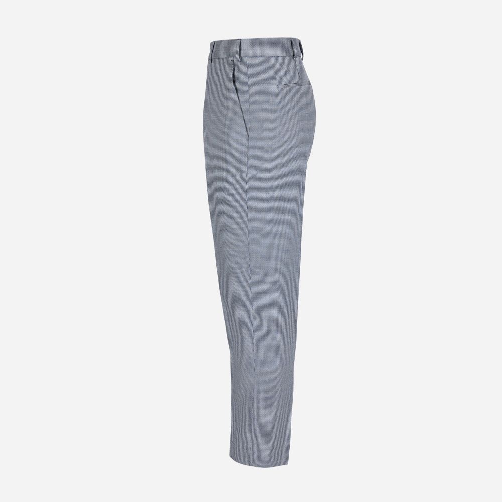 Rebel Fancy Wool-Linen - Blue