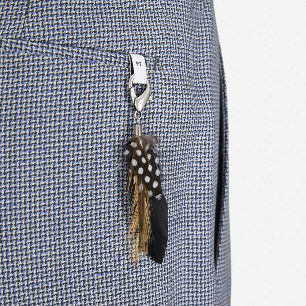 Rebel Fancy Wool-Linen - Blue